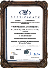 Holder of ISO 18001 international certificate from TUV